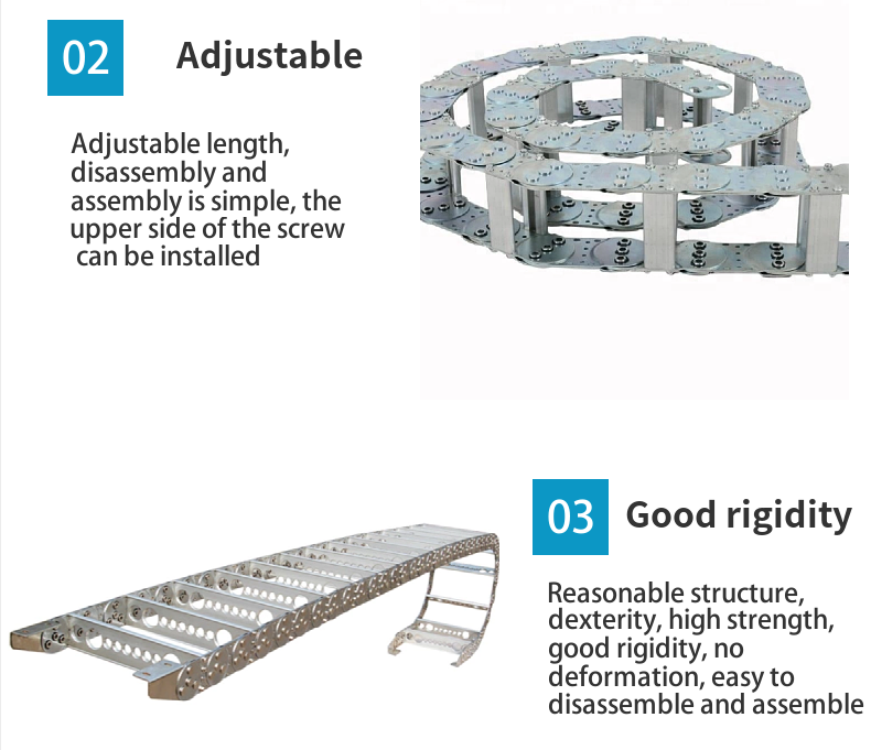 Model Size Full Quality Manufacturers of Machine Tools Steel Aluminum Drag Chain