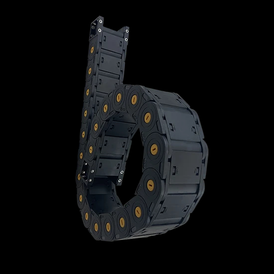 CNC Machine Tool Bridge Completely Enclosed Tank Plastic Nylon Drag Chain