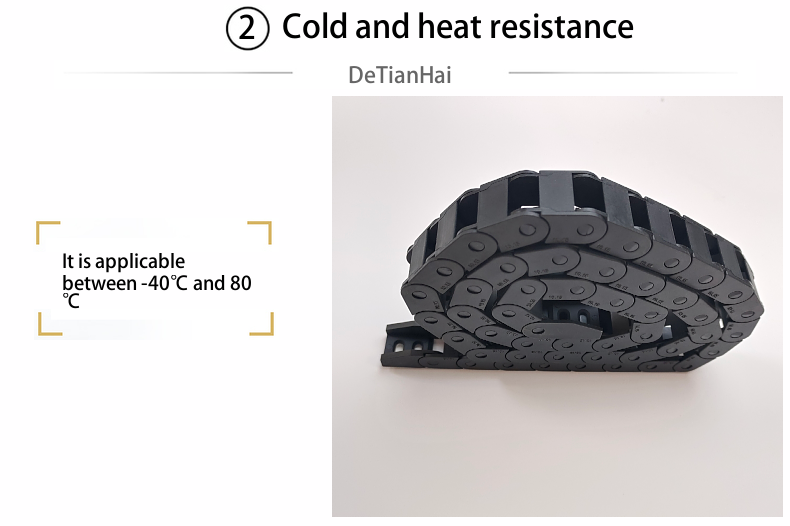 High Quality Small Model 7*7 Nylon Drag Chain