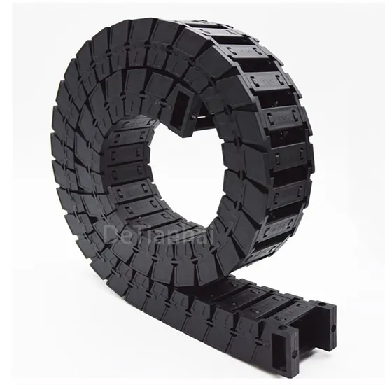 Nylon Bridge Cable Towing Chain Has Complete Models and Is Used for CNC Cutting Machine