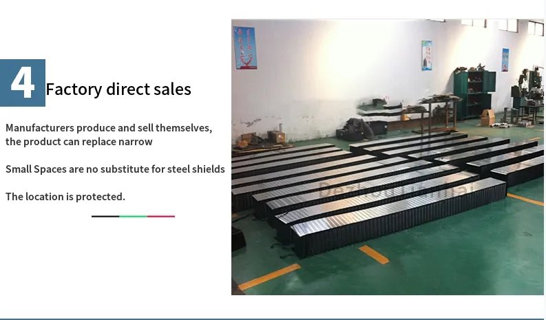 Factory Direct Sales Stainless Steel Telescopic Cover Flexible Steel Bellows Cover Guard Shield