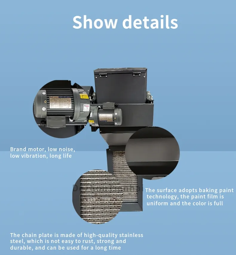 Customizable Chain-Plate Chip Removal Machine for Mechanical Equipment CNC Machine Lathe