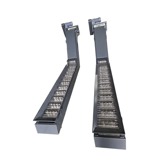 Customized Chain Plate Chip Conveyor Cleaner Made of High-Quality Steel Plate.