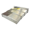 Telescopic Steel Bellows Cover Steel Plate Type Bellows Cover for CNC Machine