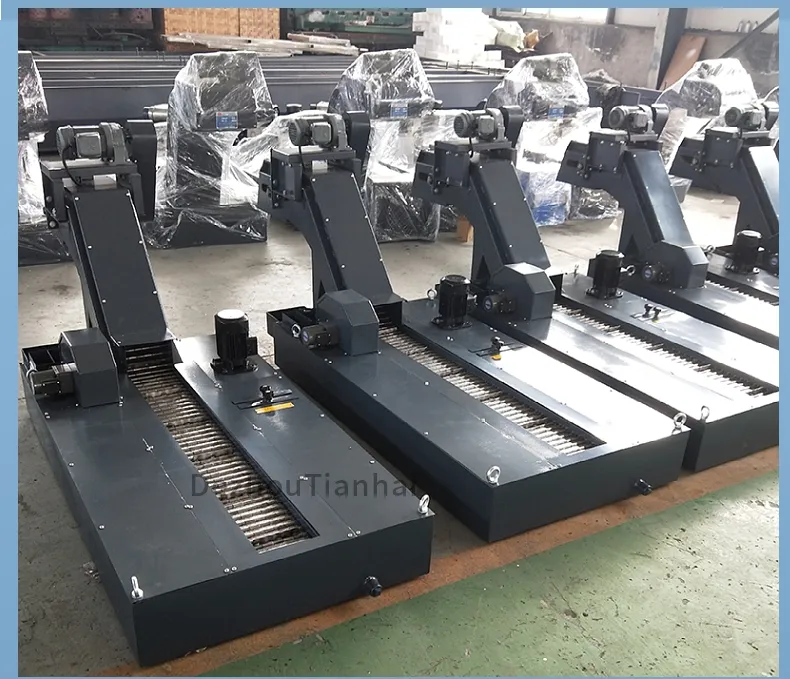 High Quality Metal Machine Belt CNC Chip Conveyor Hinged Chip Conveyor