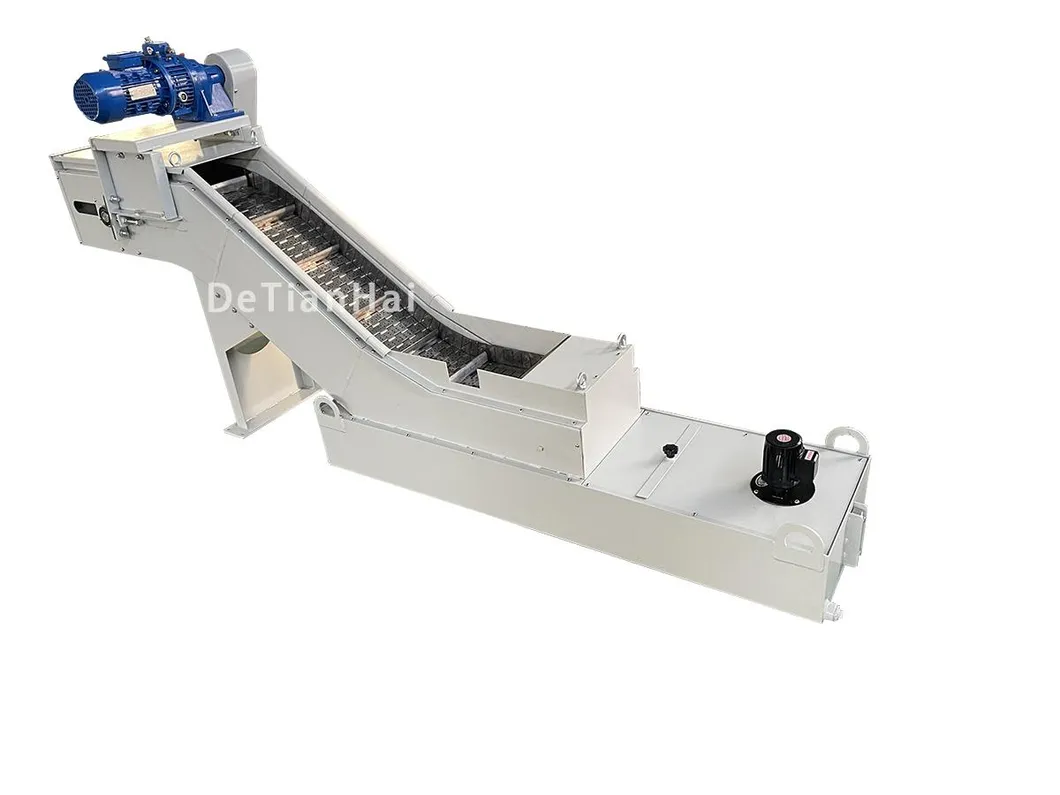 Chip Conveyor for CNC Machine Scraper Chip Removal Machine Roller Chain Plate Chip Conveyor