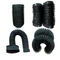 Nylon Rubber Dust Proof Oil Proof Waterproof Round Bellows Cover for Hydraulic Cylinders