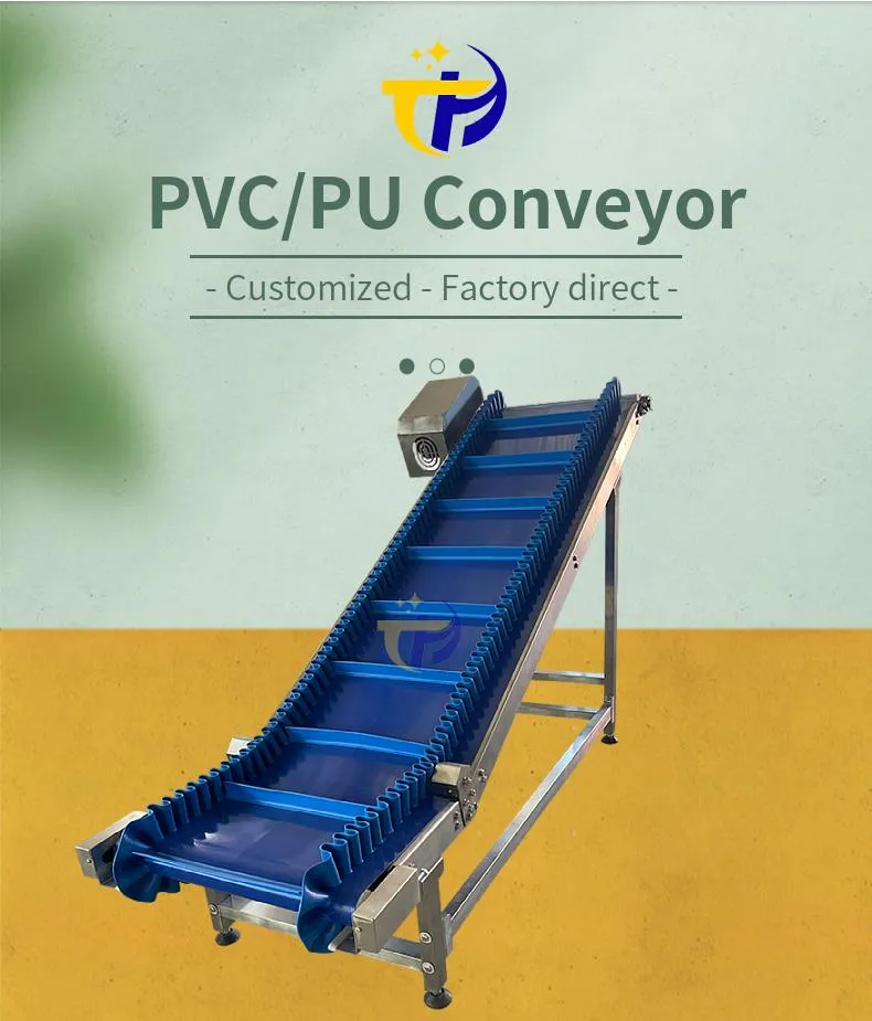 Factory Custom Industrial Systems Assembly Line PVC/PU Belt Conveyor