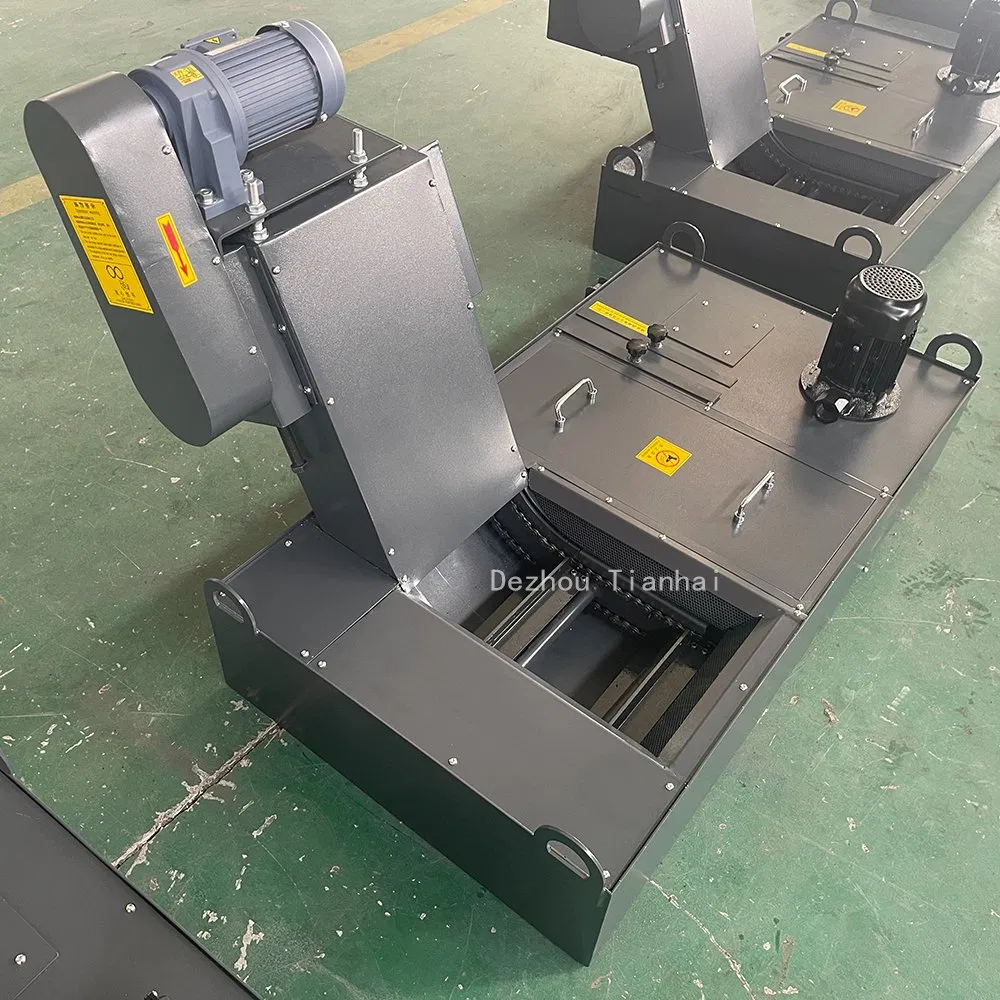 High Quality Belt Type Chip Scraper Conveyor CNC Metal Chip Conveyor Machine