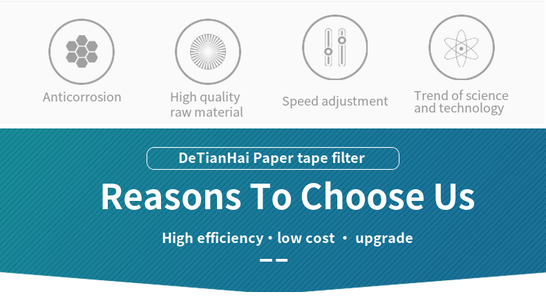 High Quality Grinding Machine Stainless Steel Paper Belt Filter