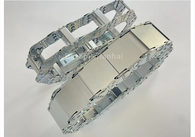 China Factory Track Bracket Drag Chain Steel Cable Drag Chain Stainless Steel Cable Drag Chain