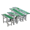 Customized Mini PVC Green Flat Belt Conveyor for Industrial Assembly Production Line