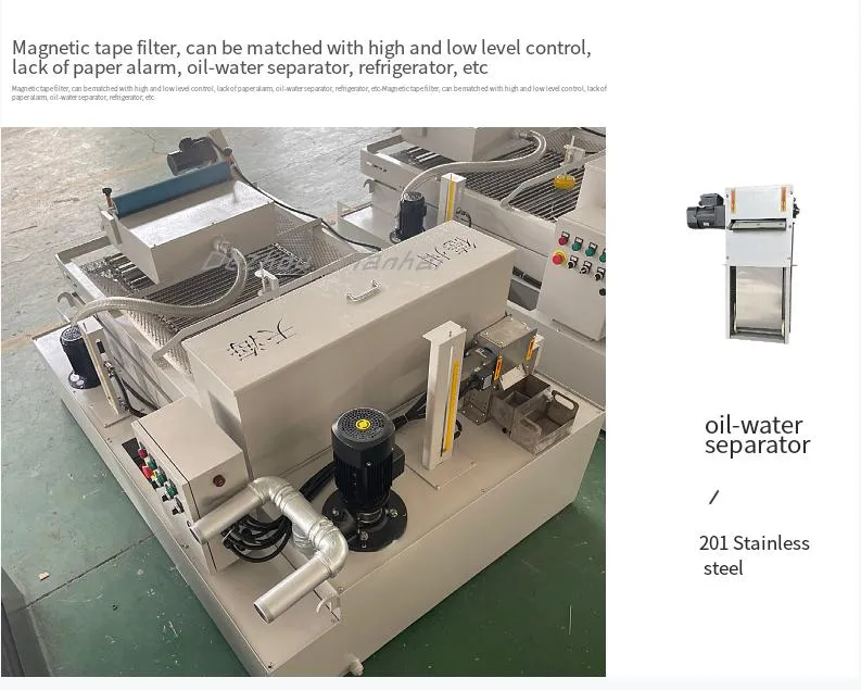 Paper Bag Filter with Magnetic Separator Coolant Paper Tape Filter