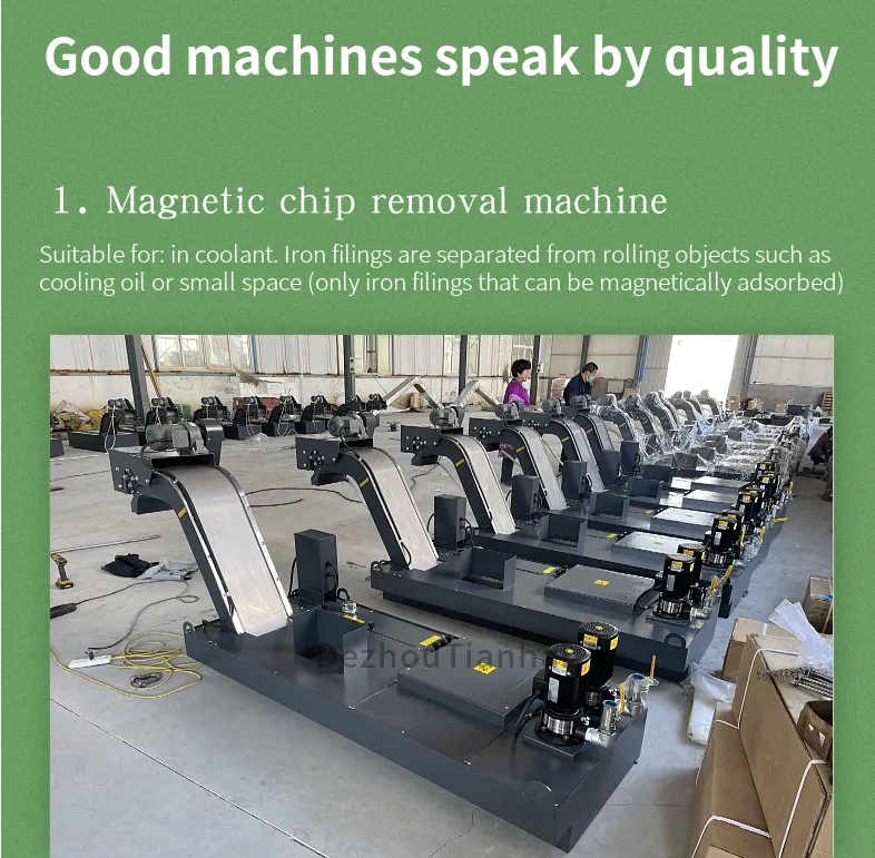 220/380/400 V Conveyor Machine Processing Machine Magnetic Metal Chip Conveyor