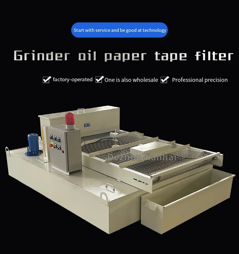 Magnetic Roller Paper Band Filter Paper Tape Filter Conveyor Be Automatically Controlled