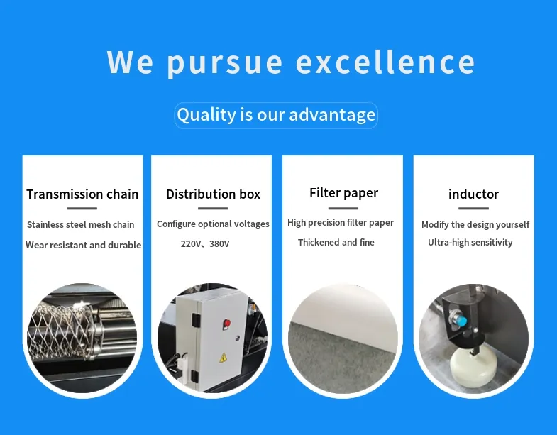 CE High Quality Coolant Filter Magnetic Roller Type Filter Conveyor