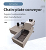 CNC Hinged Chip Conveyor Metal Chips Removing Machine Chain Plate Chip Conveyor