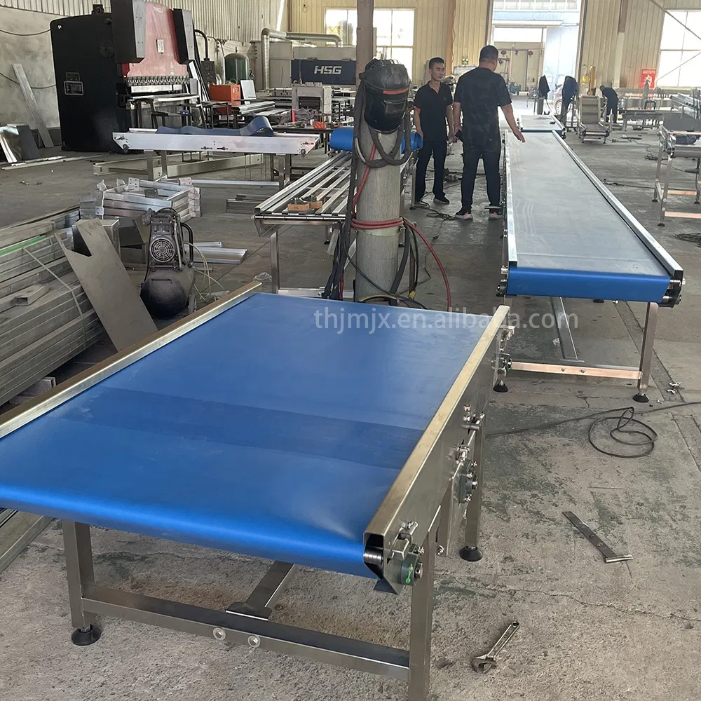 Hot Selling Custom Aluminum Frame Tilt Lift PVC Skirt Belt Conveyor