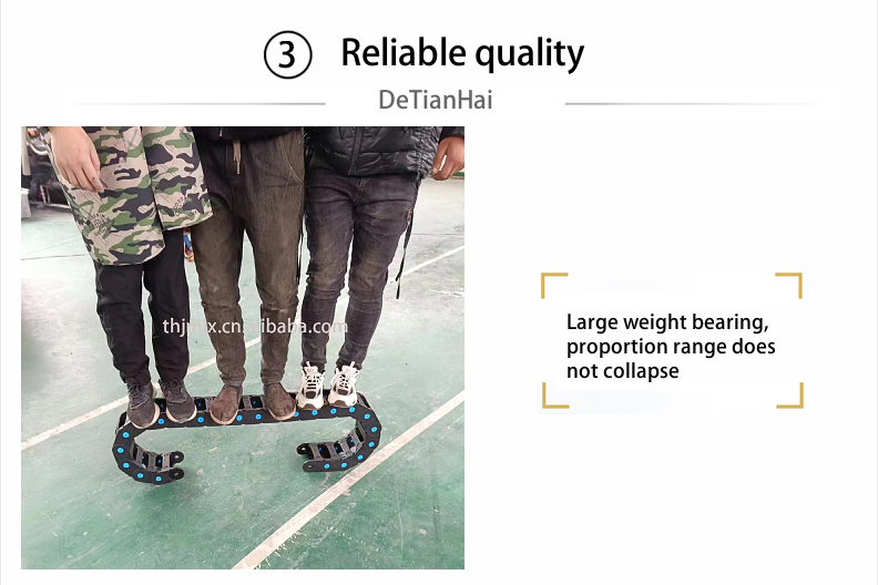 High Quality Small Model 7*7 Nylon Drag Chain