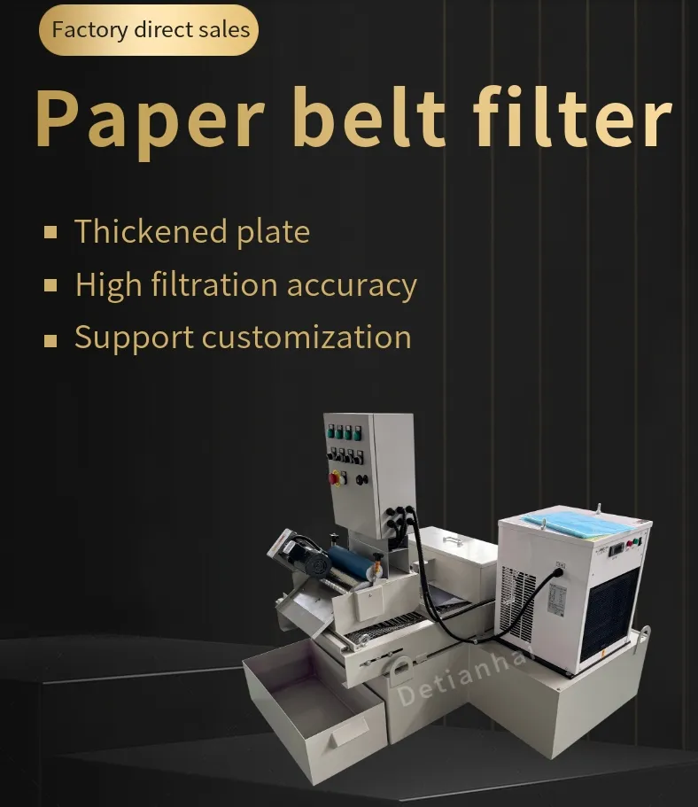 Factory Direct Sales Cutting Fluid Filter Paper Belt Filter Suitable for CNC Machine Tools