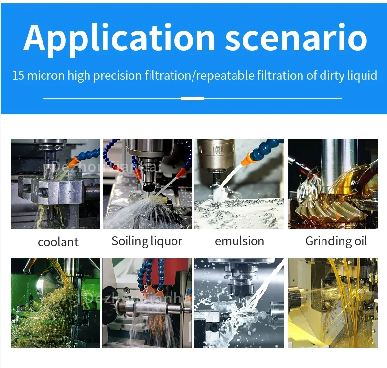CE High Quality Coolant Filter Magnetic Roller Type Filter Conveyor