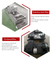 CE Certificate OEM 100L 200L 500L Paper Tape Filter with Magnetic Separator
