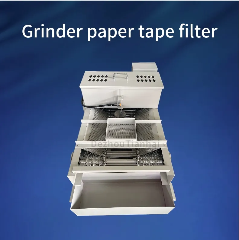 Paper Tape Filter System for Grinding Machine to Accurately Filter Coolant and Water Impurities