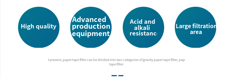 Factory Produces 304 Stainless Steel Grinder Paper Tape Filter Acid and Alkali Resistant