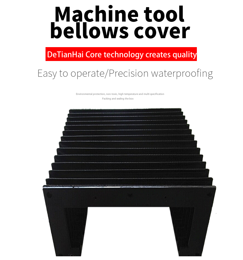 High Temperature Resistant Models Complete Manufacturers of Machine Organ Type Bellows Cover