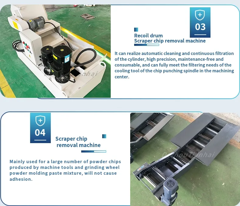 CE Certificate High Speed CNC Chain-Plate Chip Removal Conveyor with Good Price