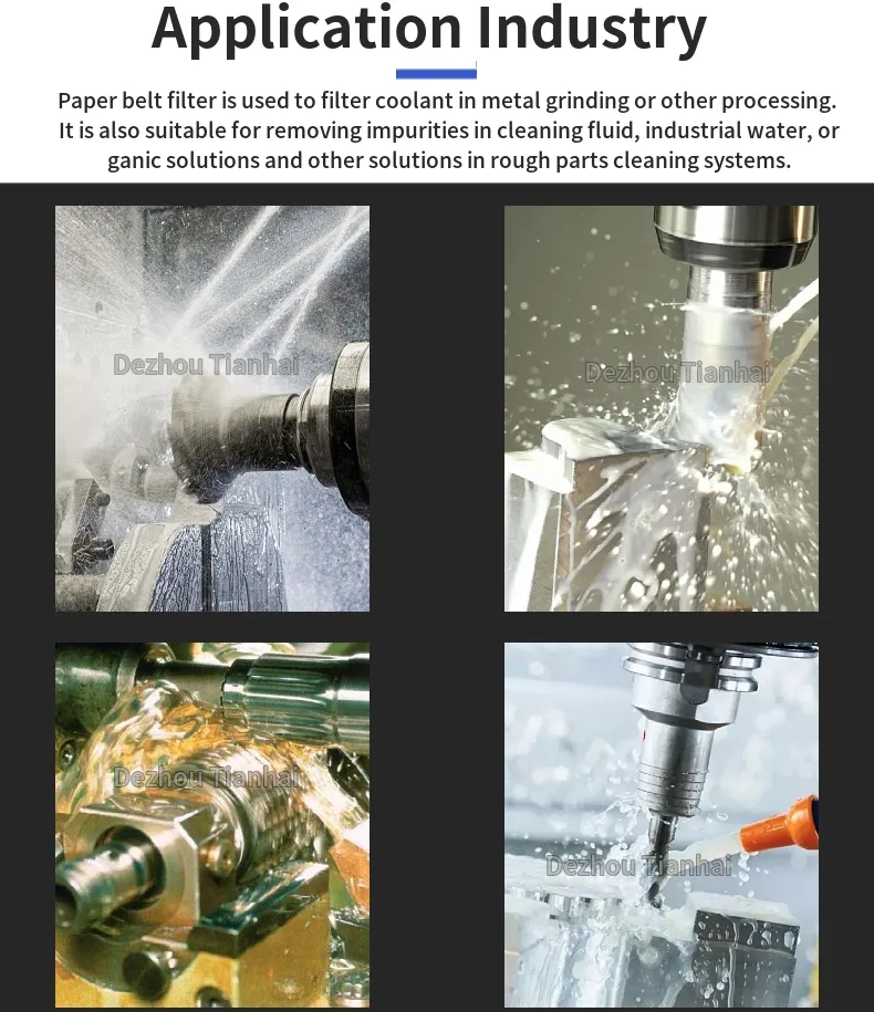 High-Quality Paper Tape Filter and Magnetic Roller Filter Conveyor