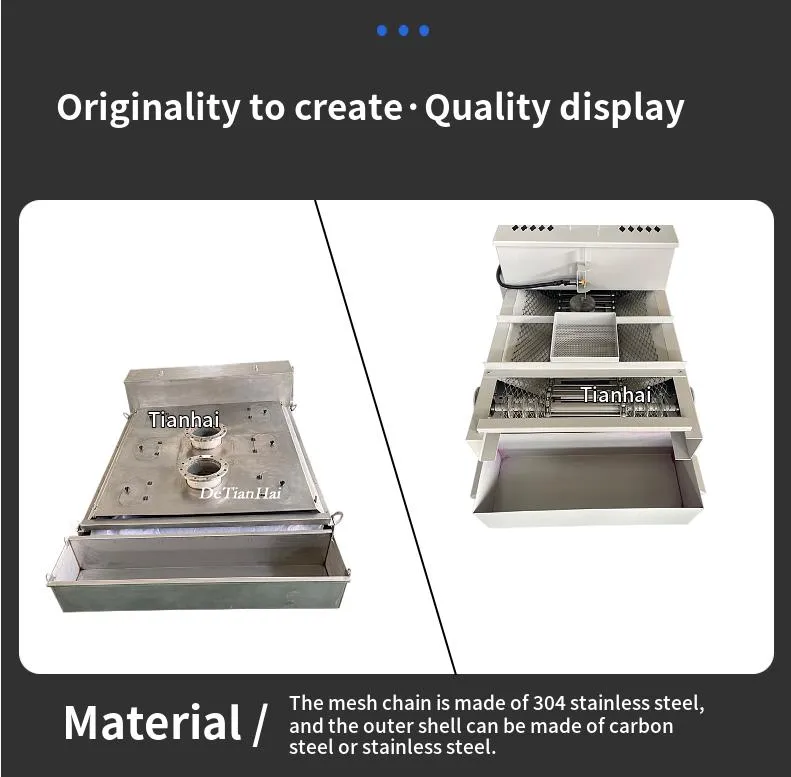 with Magnetic Separator 250L Paper Tape Filter Filtration Precision 15-35 Microns