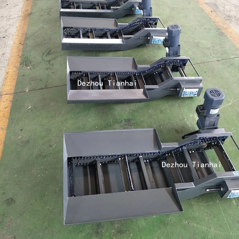 High Quality Belt Type Chip Scraper Conveyor CNC Metal Chip Conveyor Machine