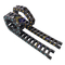 High Speed Nylon Material Electrical Bridged Cable Carrier Drag Chain