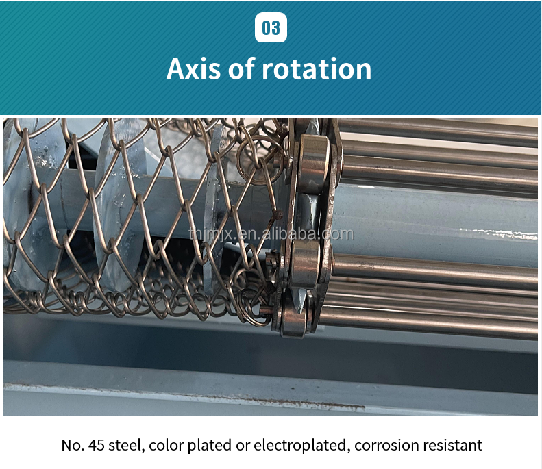 High Quality Grinding Machine Stainless Steel Paper Belt Filter