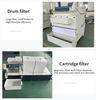 CNC Paper Tape Filter Conveyor Magnetic Roller Paper Tape Filter