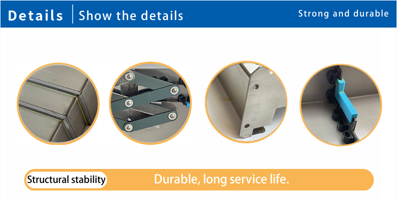 Steel Plate Protective Shield Telescopic Cover Guide Rail Protection Bellow Cover