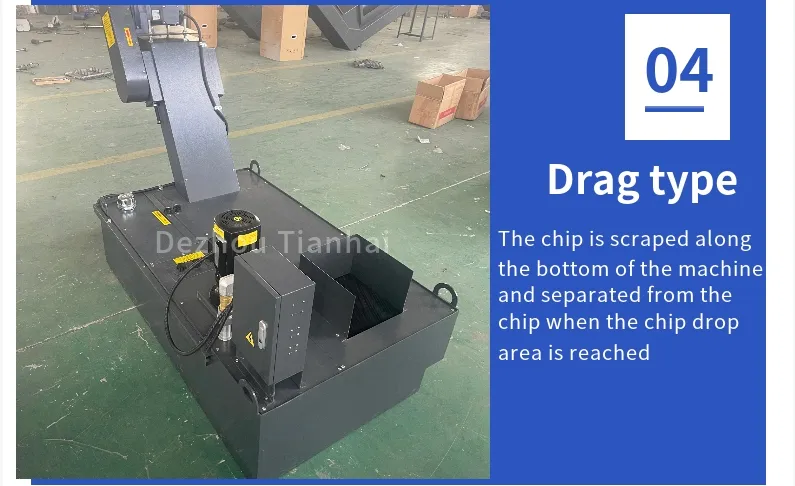 Conveying Iron Aluminum Copper Scrap Scraper Roller Chip Conveyor