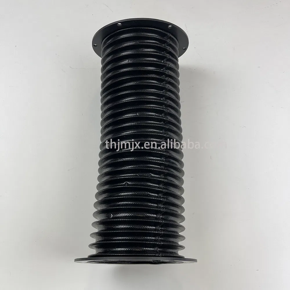 Hot Sell Flexible High Temperature Flexible Round Bellows Covers Rubber Bellows Dust Cover