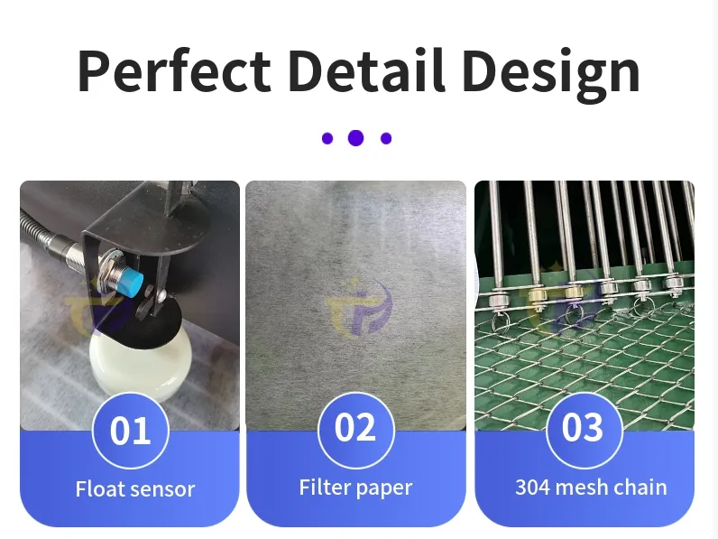 High-Quality Paper Tape Filter and Magnetic Roller Filter Conveyor