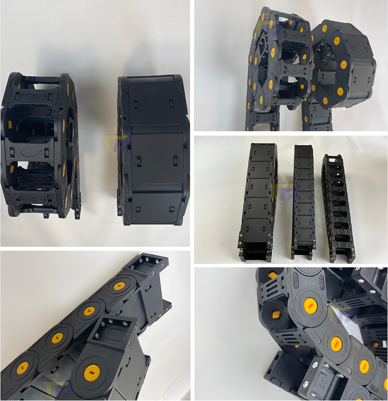 CNC Machine Tool Bridge Completely Enclosed Tank Plastic Nylon Drag Chain