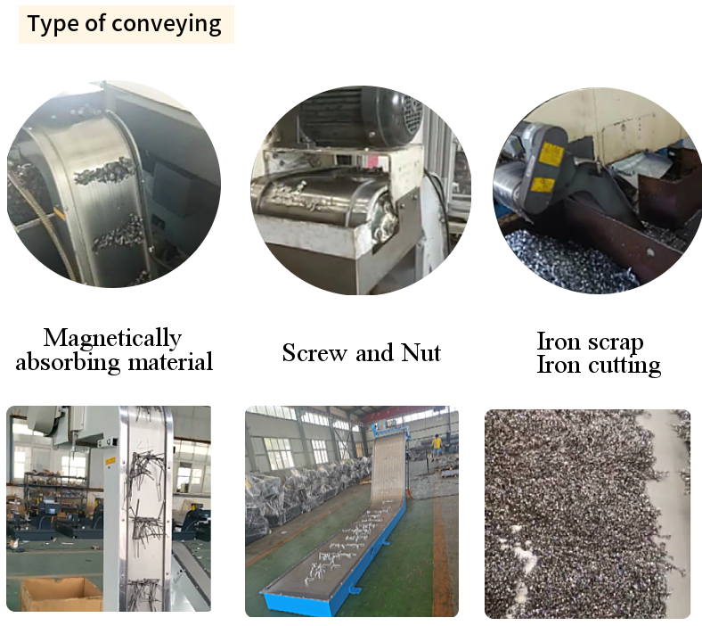 Detianhai Manufacturer Customized Gear Shaping Machine Magnetic Conveyor