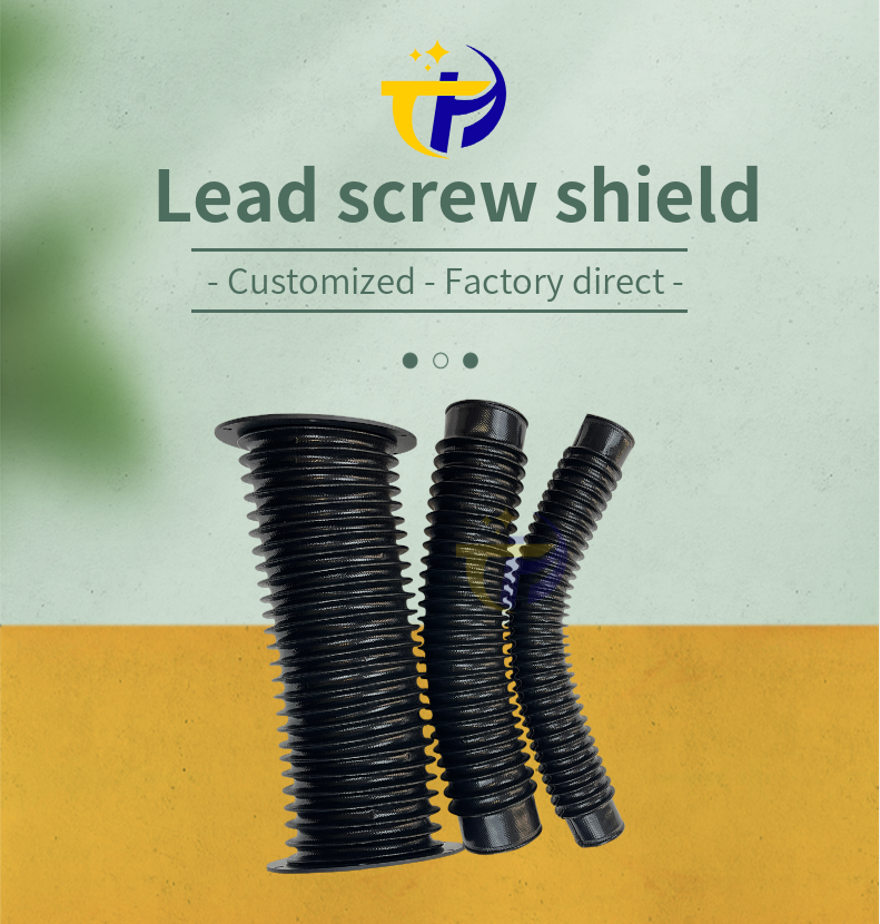 Lead Screw Guard High Temperature and Corrosion Resistance Bellows Cover Stretch Sewing Zipper