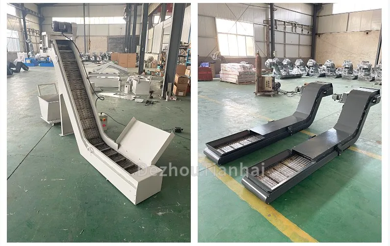 CNC Machine Tool Chain Plate Conveyor