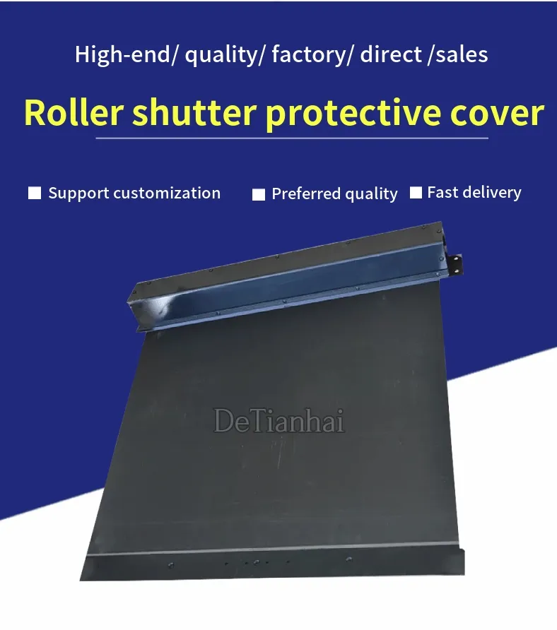 Customized Roller Shutter Protective Cover Box Machine Tool Spindle Cover