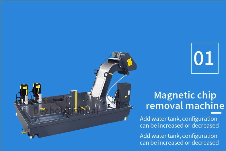 Good Price Magnetic Separator Conveyor Permanent Removing Machine Magnet Chip Conveyor