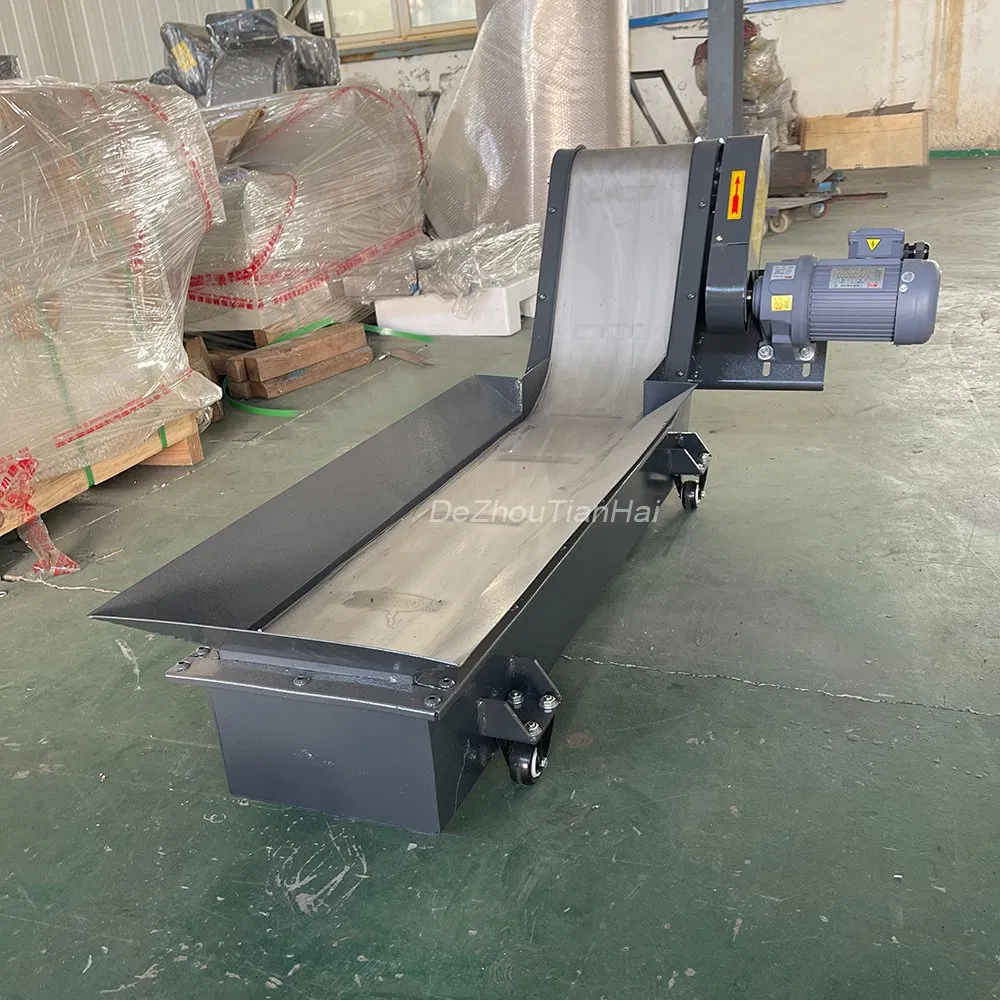 Machine Tool Magnetic Chain Belt Conveyor Magnetic Chip Removal Conveyor
