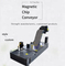 Machine Tool Magnetic Chain Belt Conveyor Magnetic Chip Removal Conveyor