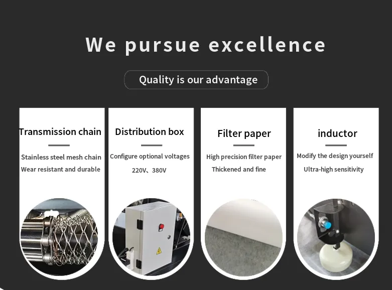 50L Coolant Filter CNC Paper Tape Filter Stainless Steel Magnetic Roller Filter