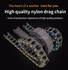 Drag Chain CNC Cable Carrier Tow Chain Factory Plastic Drag Chain Protection Cable